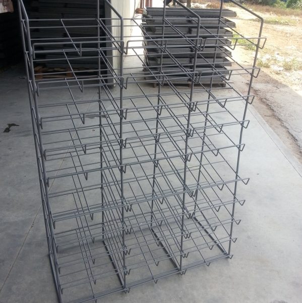 Netwell Engineering Work Sdn Bhd | 30 Level Wire Place Mat Display Rack